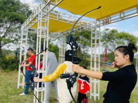 上海户外团队活动真人CS划船射箭碰碰球休闲式团建 第3张