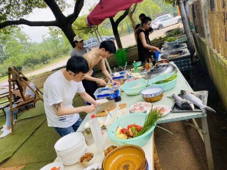 上海户外野炊场地趣味团建埋锅灶饭寻找绝世高手 第2张