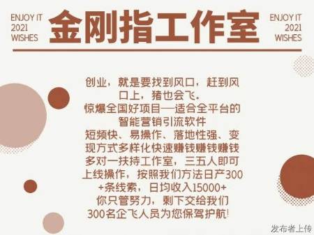 2021年5G超强引流神器——金刚指APP 第3张